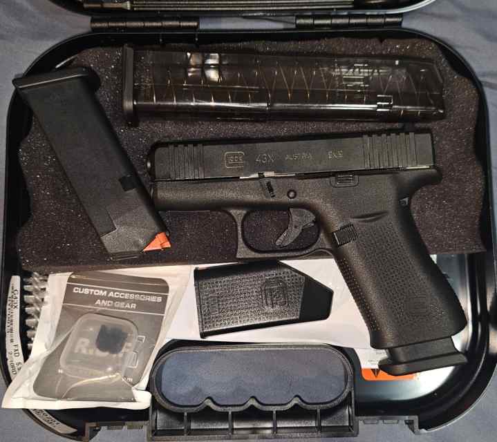 GLOCK 43X Semi-Auto Pistol