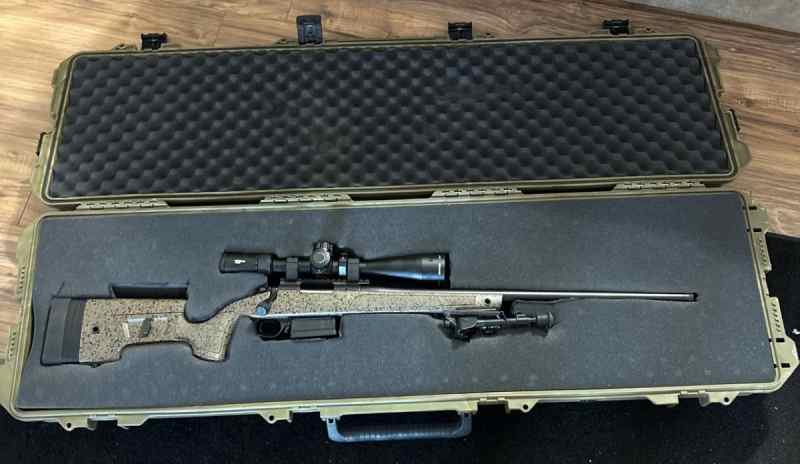 Bergara B-14 w/ Vortex Viper PST gen2, case, ammo