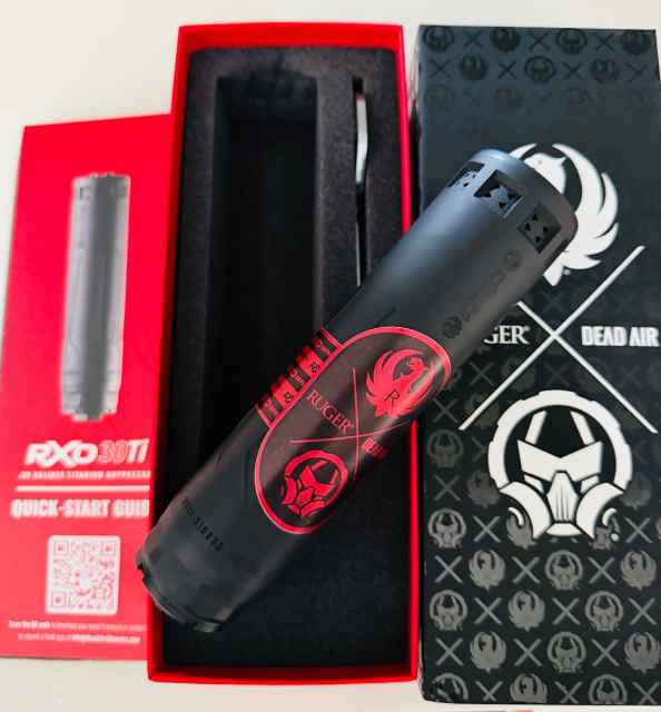 Ruger / Dead Air RXD30Ti .30 suppressor 