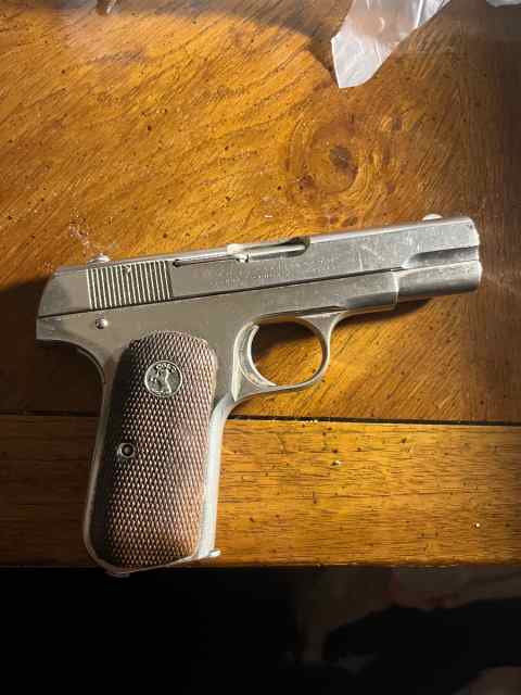 Colt 1903 32 acp nickel plated 