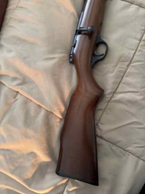 Old single shot bolt action marlin .22