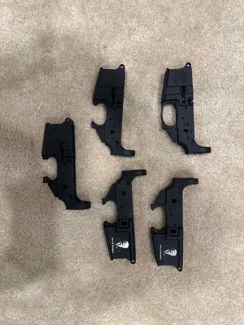 4 - Ar 15 Lowers for sale