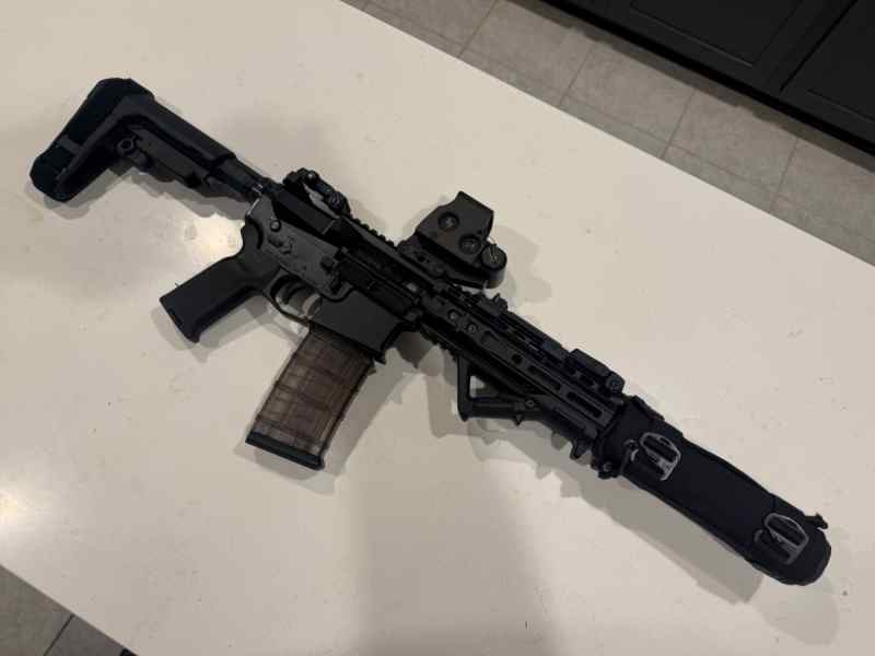 CMT UPUR-01 AR .300 Blackout BO Pistol (8" Barrel)