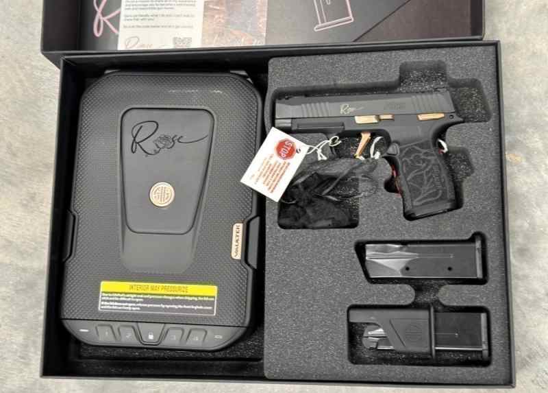 Sig Sauer P365XL Rose Comp 9MM 