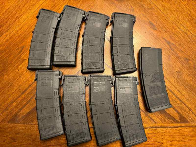 AR PMAGS and Rifle Bag