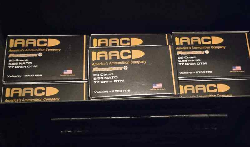 500x PSA AAC 77gr Match ammo