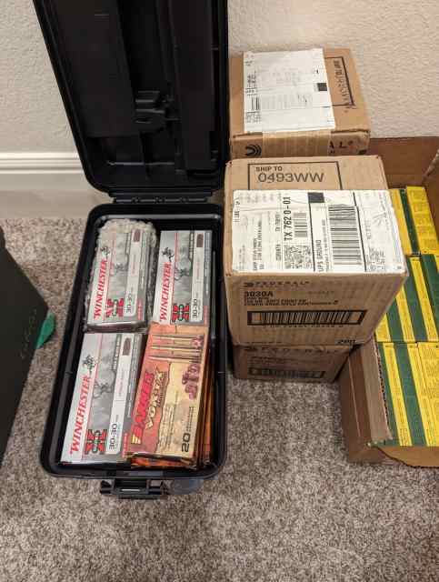 30-30 Winchester 2000rds Assorted Mfg lot