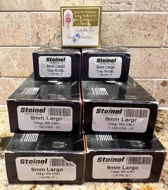 275rds of 9mm Largo ammo $230