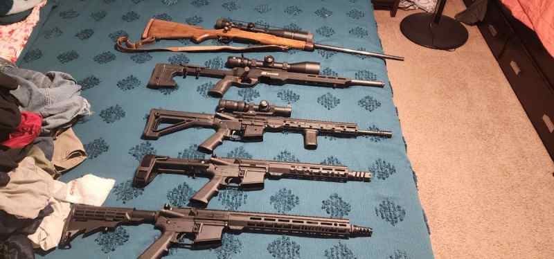 5 rifle lot