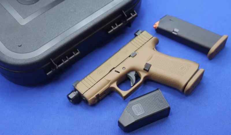 Glock Model G43X MOS semi automatic compact in 9mm
