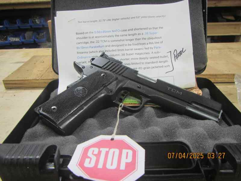 Rock Island Armory TCM22 M1911-A2