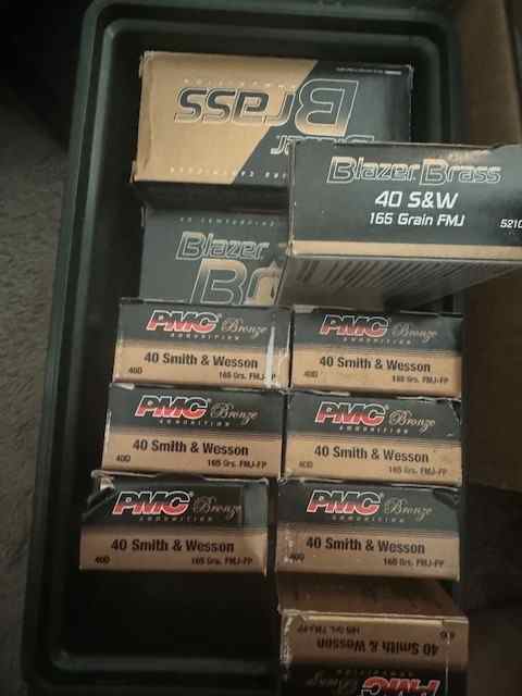 FACTORY BOXED 40SW 165gr FMJ - Sale or Trade