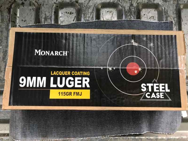 Monarch 9mm Luger 115gr FMJ