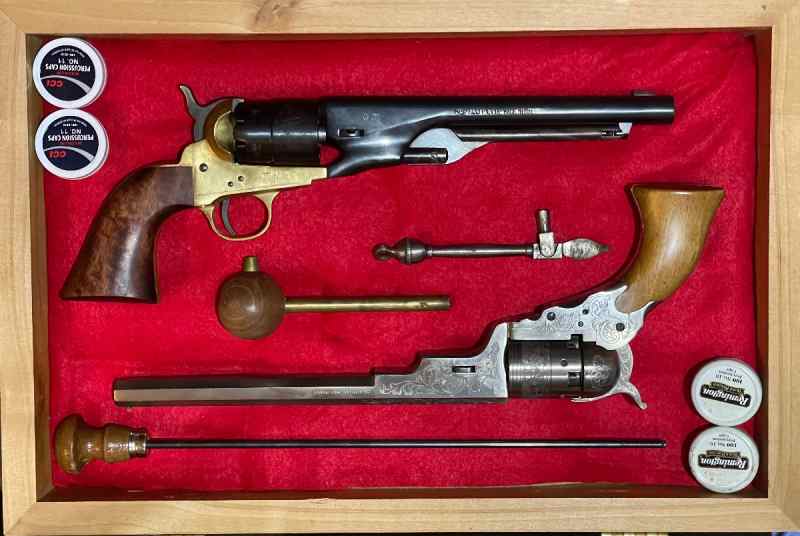 Pietta 1851 Navy .44 Cal 7.5” w/ ammo