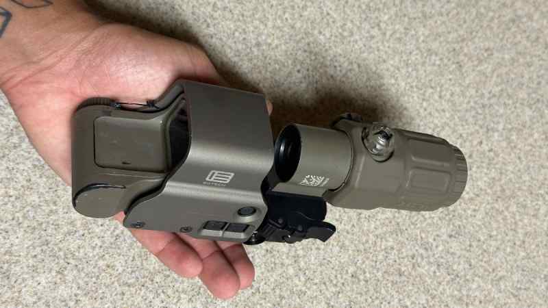 Eotech exps 3-2 with scalar works mount &amp; g33