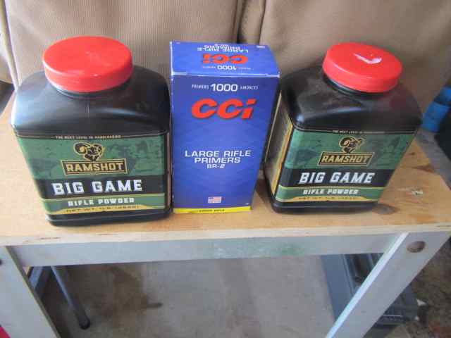 Ram shot powder brick CCI Large rife primer