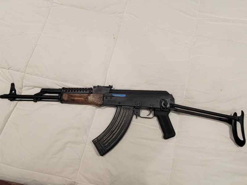 Romanian WASR 10/63 Underfolder 