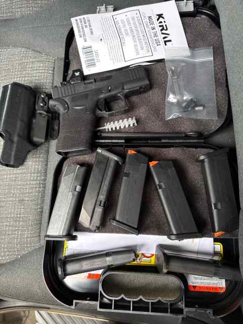 Glock 43x mos with extras