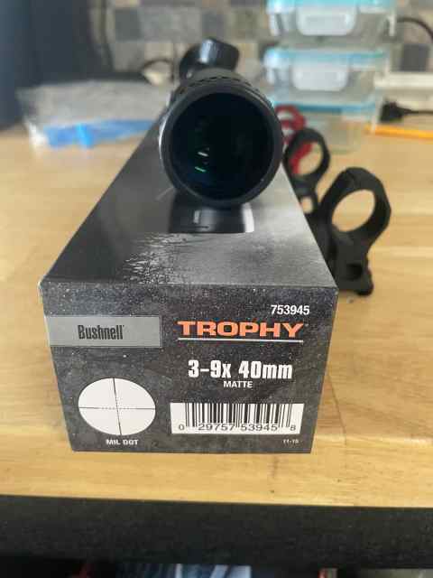 Bushnell trophy 3x9 scopes