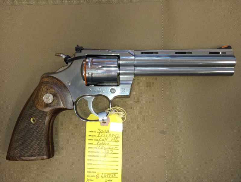 COLT PYTHON 357mag 6&quot;Bbl &quot;NEW IN BOX&quot;