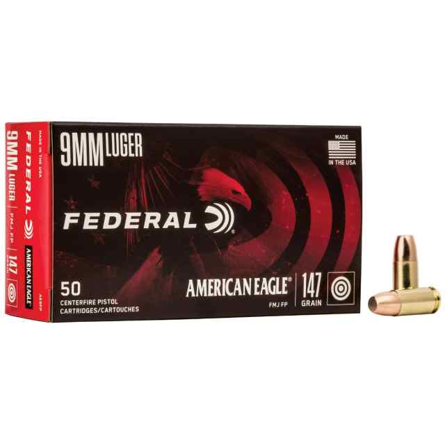 Federal 9mm 147gr 50rd Box - See Link!