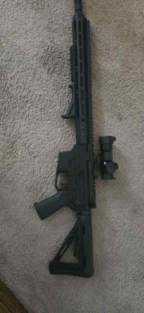 16in AR in 9mm for sale