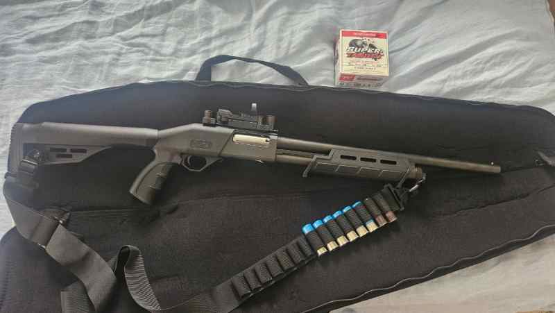 JTS X12PT 12 Gauge Shotgun with Accessories - Ammo