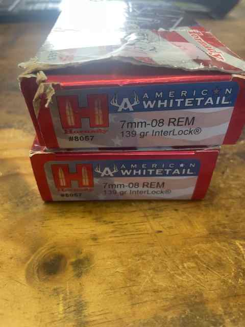 Hornady American Whitetail 7-08
