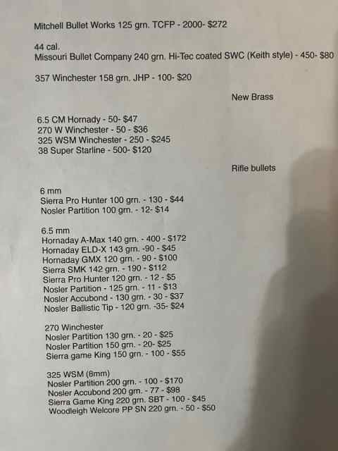Complete reloading setup
