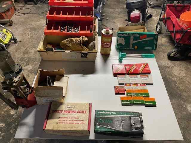 .45 Reloading supplies