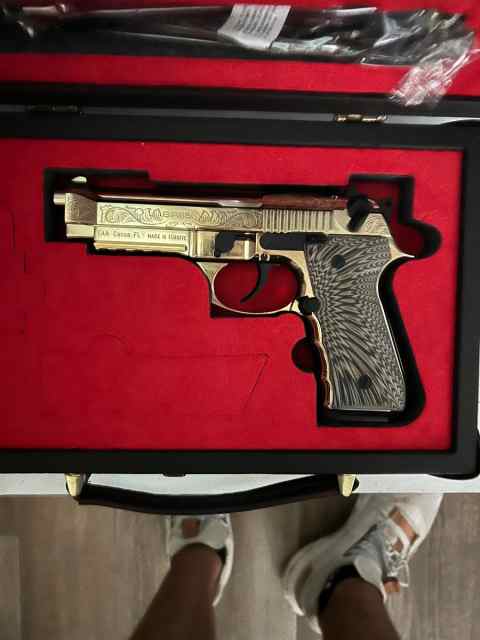 Gold Plated 1911 9mm