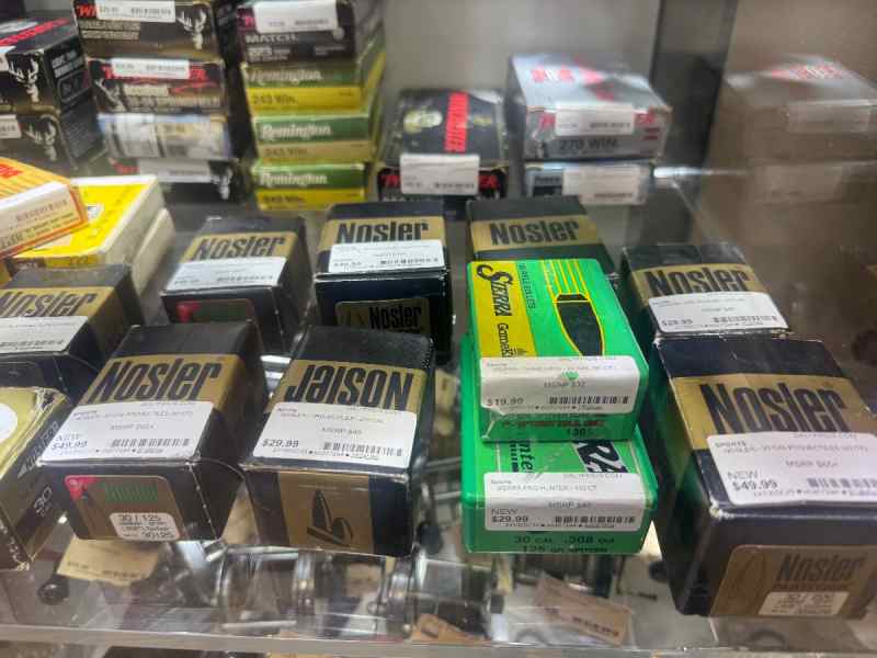 Nosler projectiles- 30 cal , 270 cal