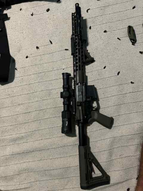 Radical Firearms AR 5.56 ODG cerakote 