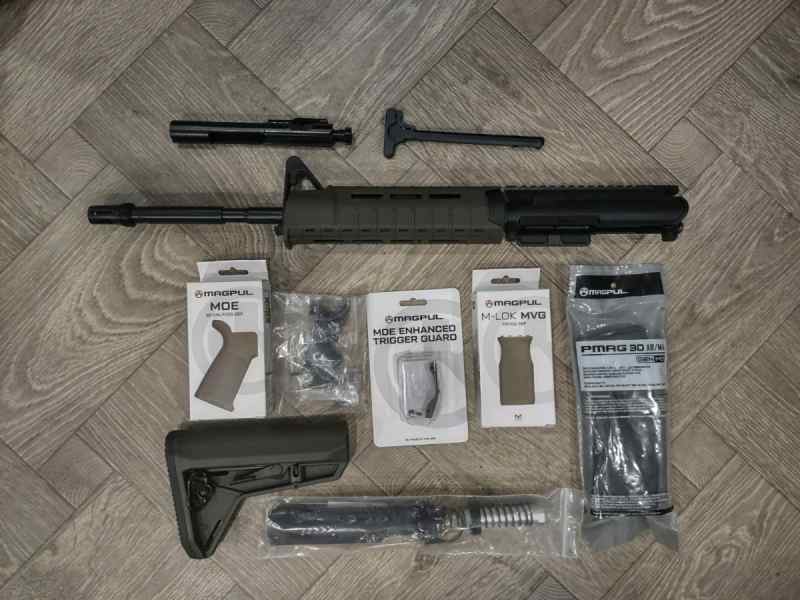 Ar15 build parts and furniture &amp; uppers 
