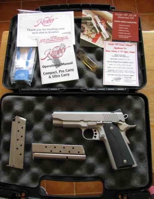 Kimber Pro Carry II 9mm Two tone Silver