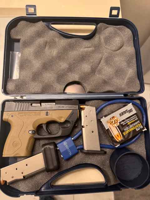 Beretta nano 9mm w/laser