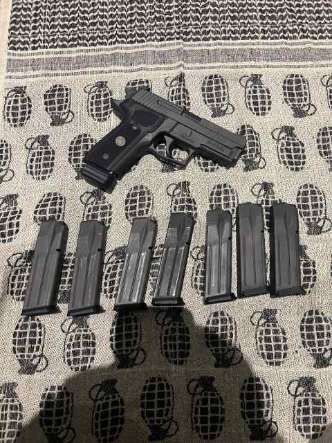 Sig p229 Legion w/ 8 mags