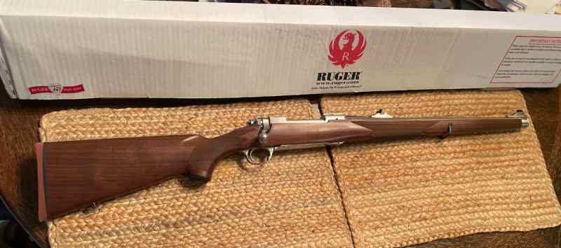 Ruger M77 Mannlicher Stainless 6.5x55 Swedish