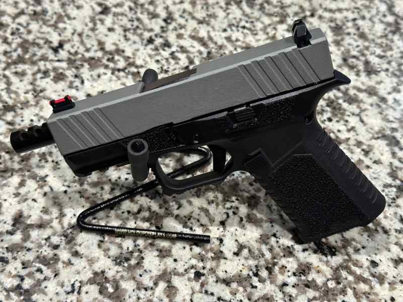 Anderson/Glock 43 w/double-ported barrel