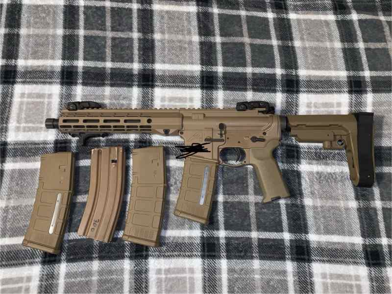 Aero precision 10.5 300 black out AR pistol 