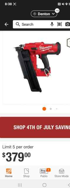 Milwaukee tools trade