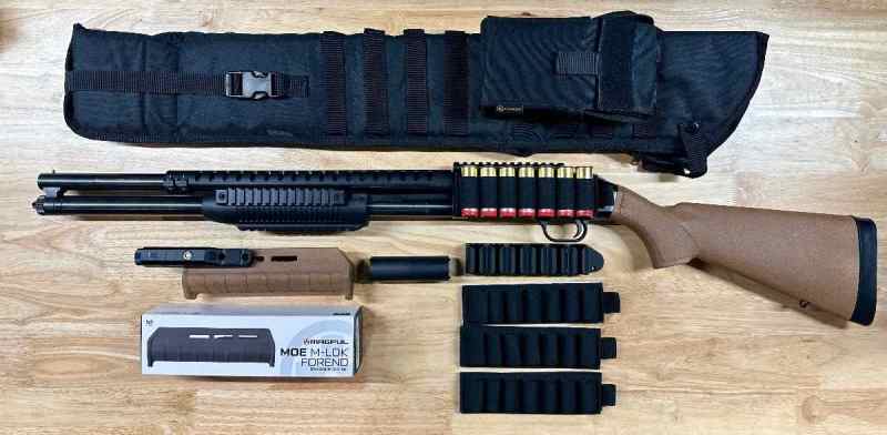 Mossberg 500 (7+1 Capacity) with Accessories