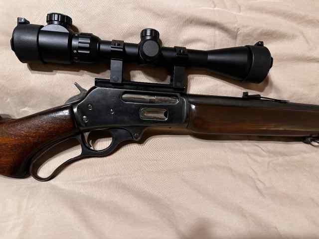 Marlin 35 Remington w/ scope JM stamped