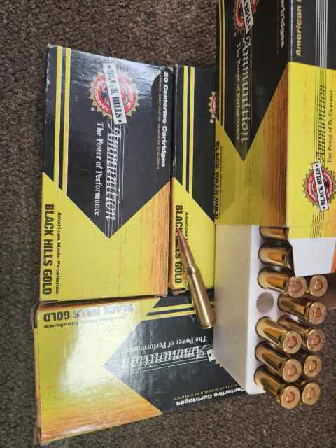 Black Hills ammunition 308win 155gr A-max X4