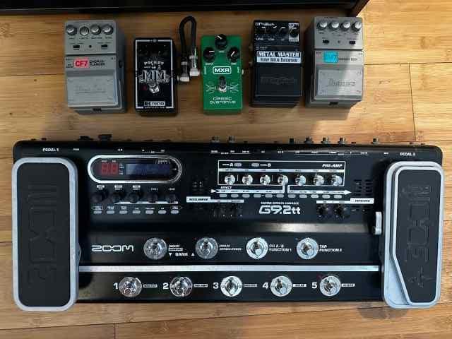 Guitar pedals