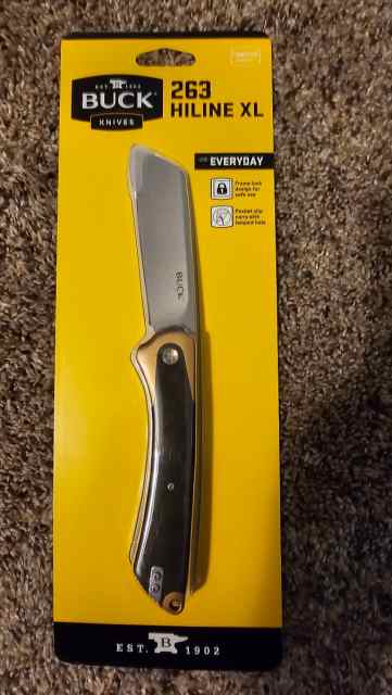 Buck 263 HiLine XL Knife - New in Package