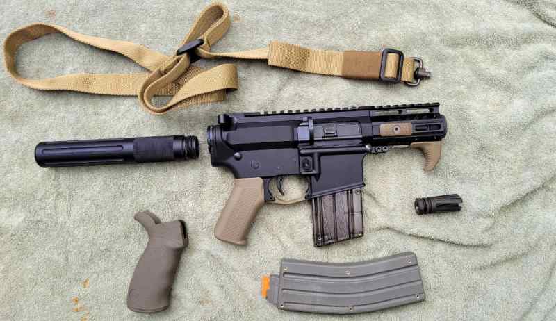 AR15 .22lr Pistol