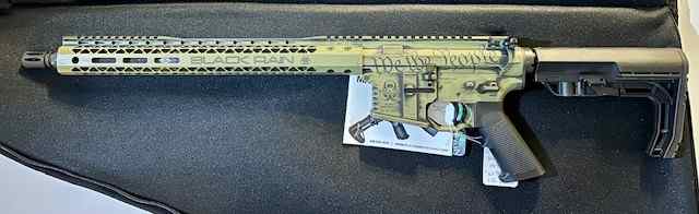 BLACK RAIN ORDANANCE AR15 &quot;WE THE PEOPLE&quot; GREEN 