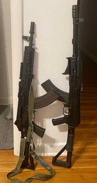Arsenal 107FR &amp; Vepr FM-21 AK47 