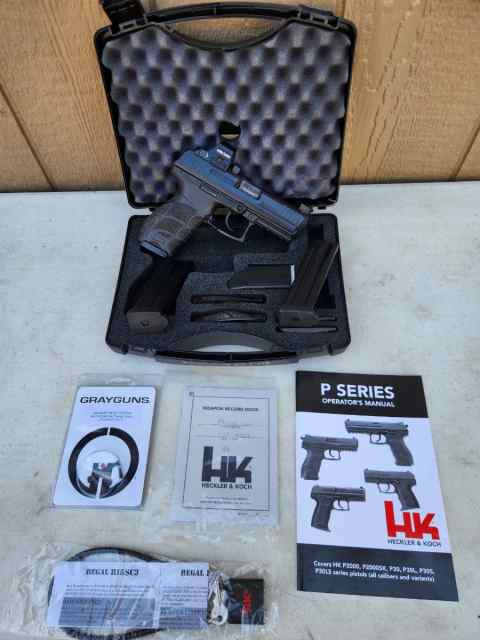 HK P30 9MM with Holosun H407C